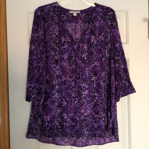 Bold Purple Dana Bachman Tunic